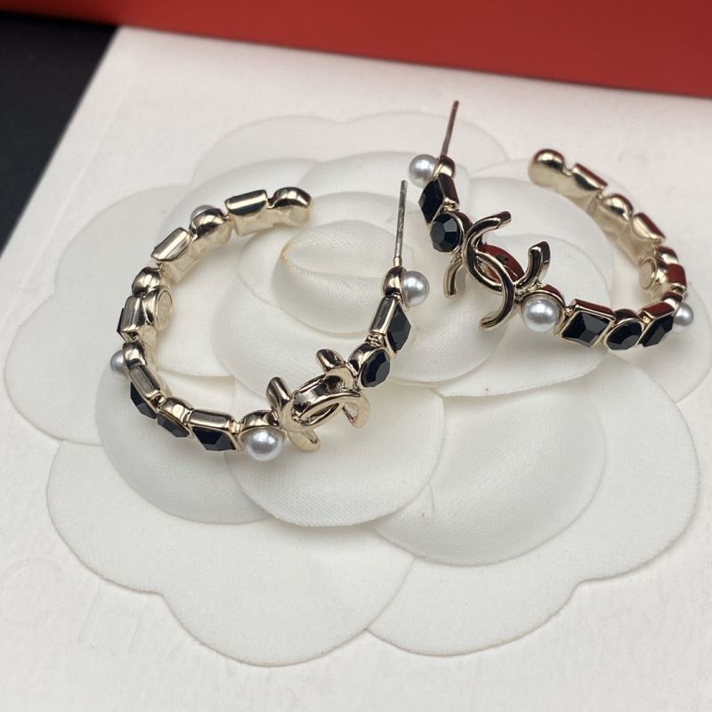 Ch*el earrings